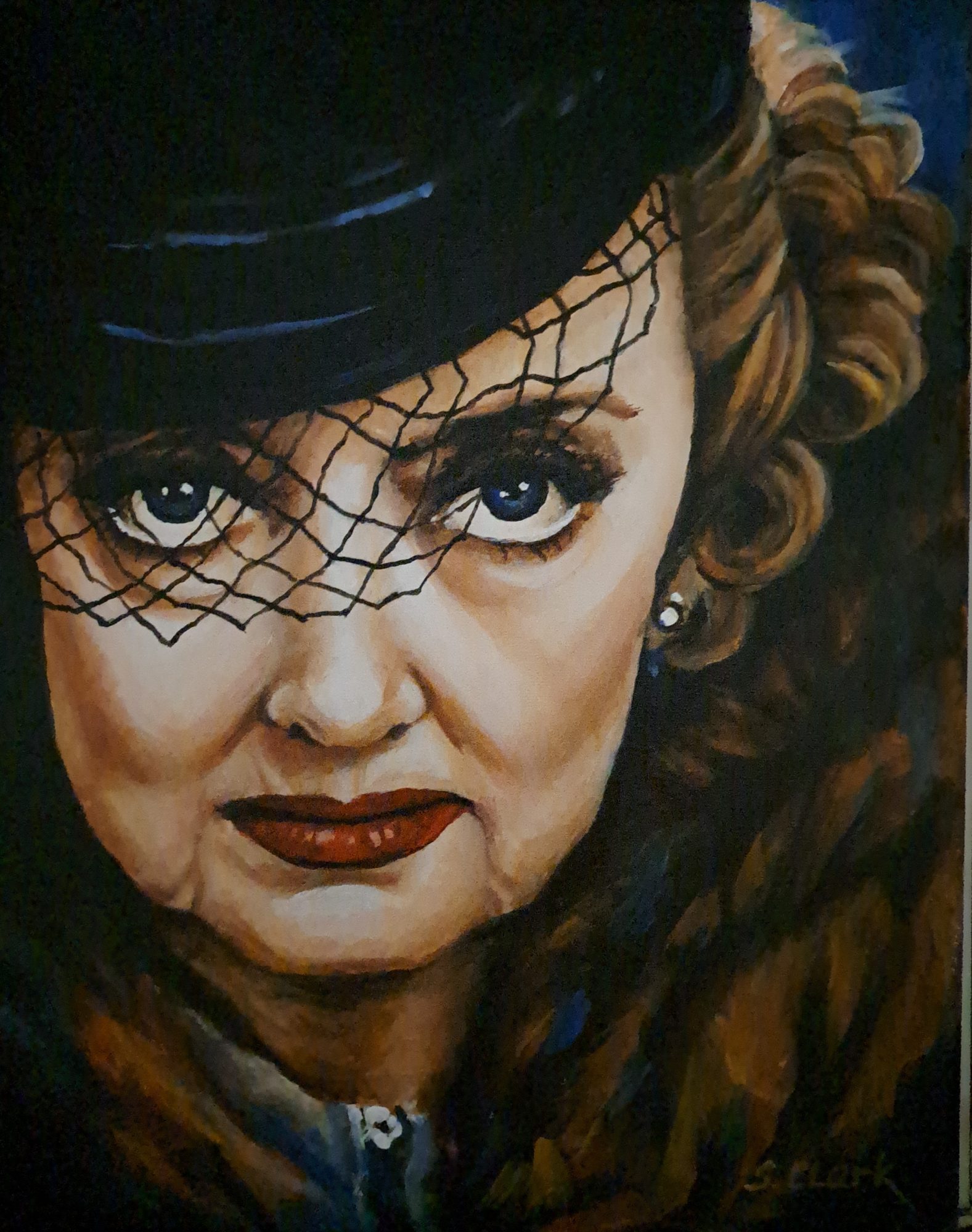 20250928_121337 Betty Davis Sandy Clark Art Portraits