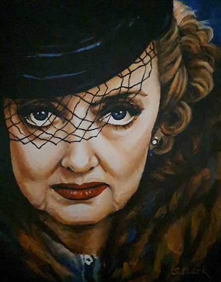Original Art Bette Davis 