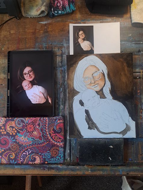 Sandy Clark Portrait Painter Herrin IL